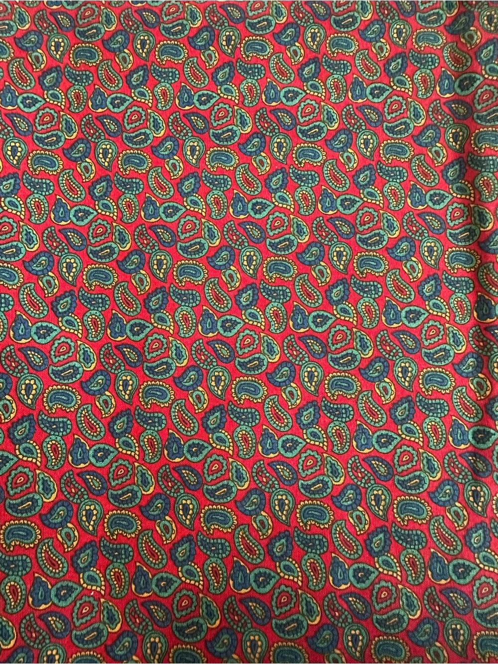 Vintage Cranston Paisley Fabric - approx 4.5 yards (NOT FOR SALE BTY)